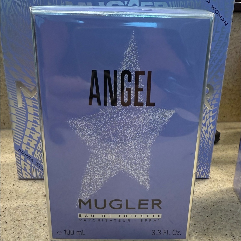 Mugler Angel Eau De Toilette Star-Shaped Refillable 100ml - NEW
